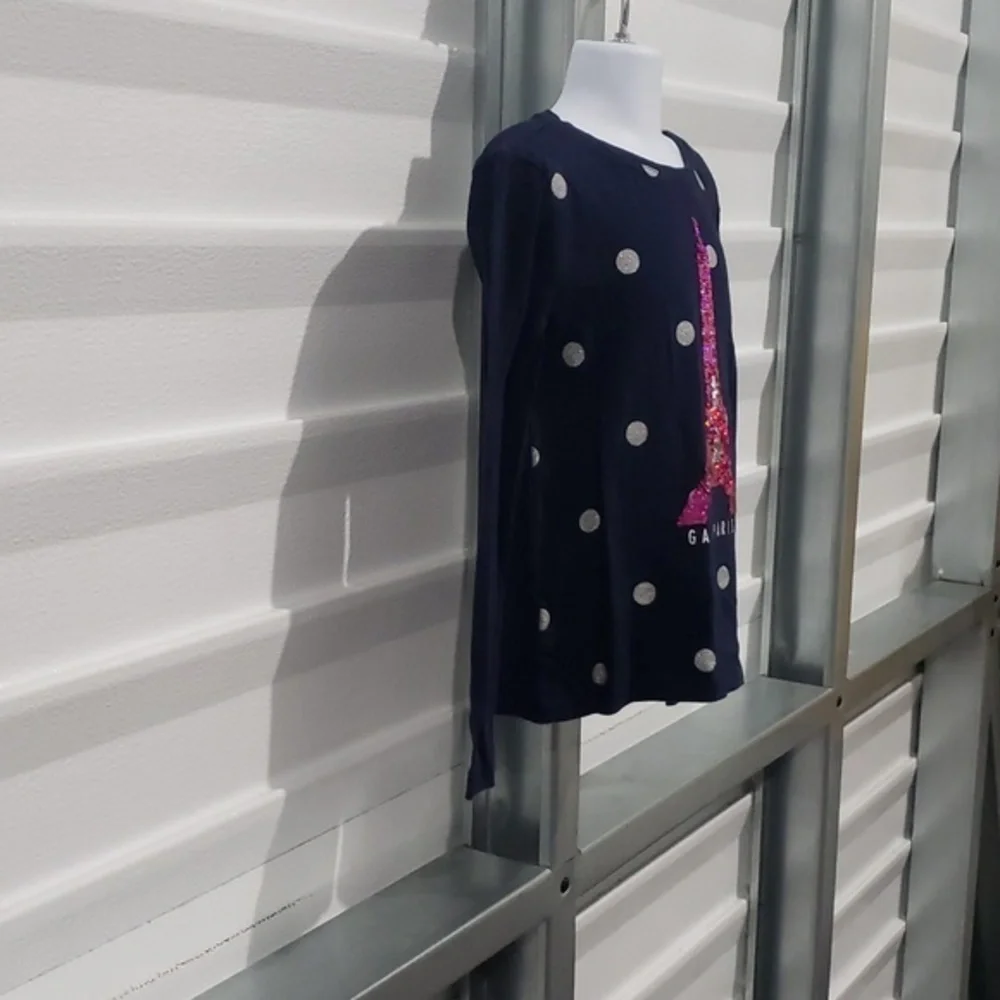 Girls‎ long sleeve shirt size Small Gap brand
